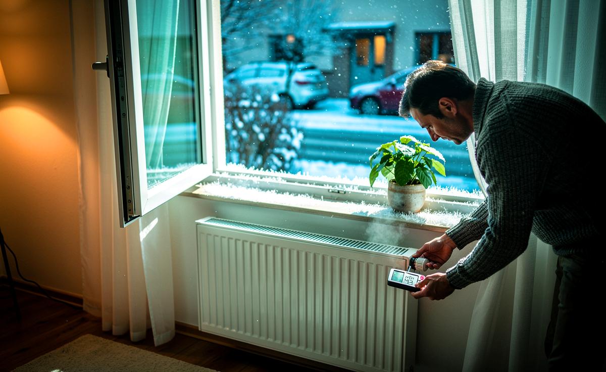 Ein Haushaltsexperte erklärt, warum tägliches Lüften im Winter die Heizkosten senkt.