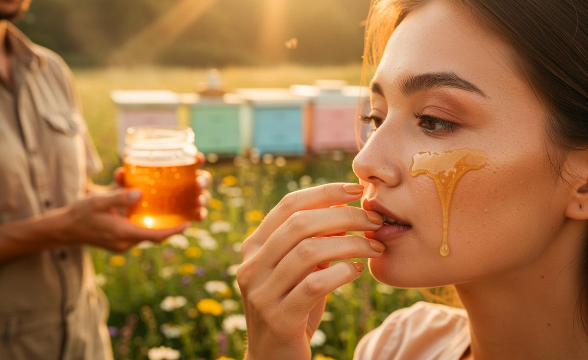 Ein Imker verrät, warum Honig aus regionalem Anbau der Haut sichtbar gut tut.