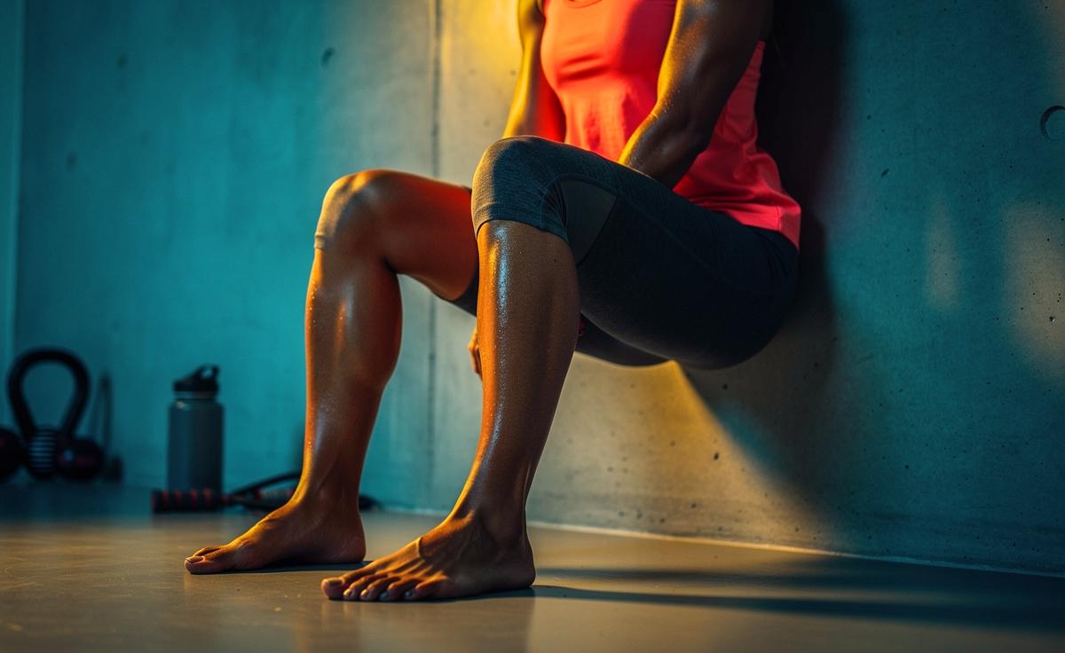 Laut Fitnesstrainern reicht diese 75-Sekunden-Übung für straffere Beine und Knie.