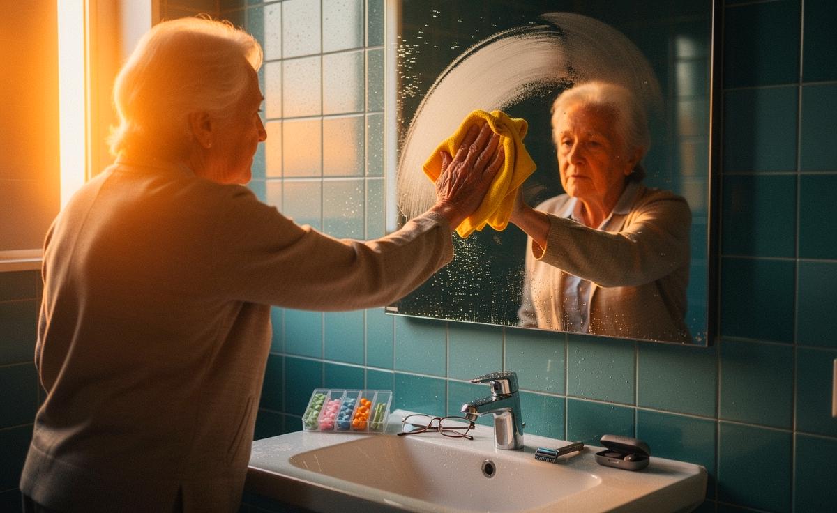 Warum über 65-Jährige ihren Spiegel täglich reinigen sollten und wie es das Gedächtnis fördert.